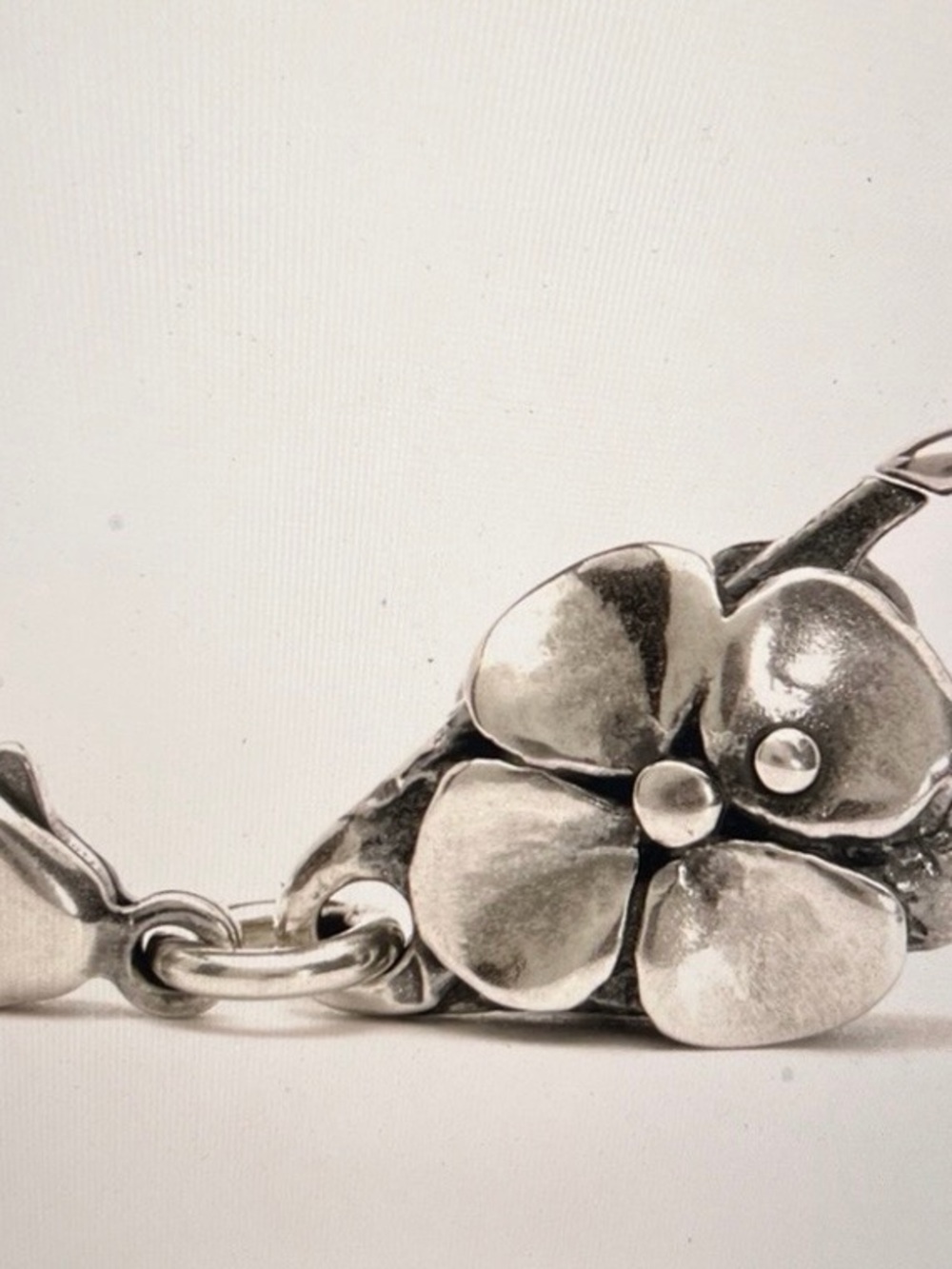 Trollbeads Sterling Silver Flower Clasp